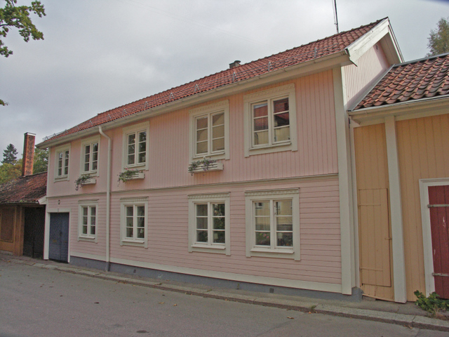 Byggnad 1 fasad mot Magasinsgatan.