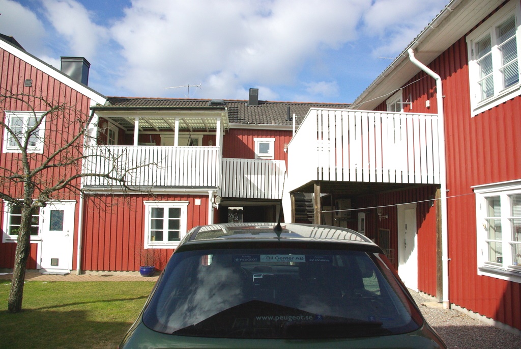 Byggnad 1 fasad innergård mot Rådmansgatan