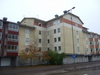 Fasader Väsbygatan, husnr 1c t h och husnr 1d t v.