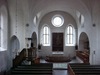 Skällviks kyrka, interiör mot öster