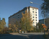 Stockholm, Bredäng, Coldinuorden 2, Vita Liljans väg 44-54. Fotografi från sydväst
