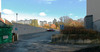 Stockholm, Bredäng, Järnbärarorden 3,Järnbärarvägen 2-18, Infarten till parkeringshuset från Järnbärarvägen. Foto från väst.

