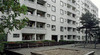 SAK00246_Stockholm, Bredäng, Sveaorden 2, Ålgrytevägen 11-17. Västfasad. Balkongfronter av betongelement med perforerad överdel. Foto från nordväst.