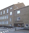 Ribersborgsskolans entré från Kilian Zollsgatan