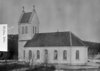 Högås kyrka från sydöst.