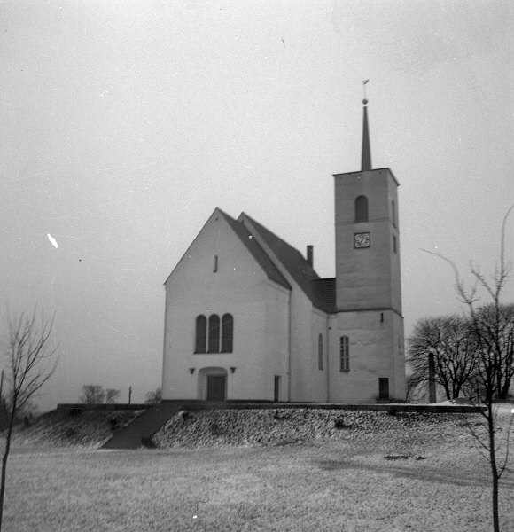 Kallinge kyrka från nordöst