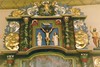 Lerdala kyrka, detalj av altaruppsats från 1700-talet. Neg nr 02/130:01.jpg