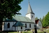 Exteriör av Bergs kyrka med sakristia i norr. Neg nr 02/128:14.jpg