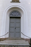 Varola kyrkas huvudingång i norr. 
Neg nr 02/135:01.jpg