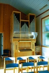 Däldernas kapell, orgeln från 1984. Neg nr 02/169:01.jpg.