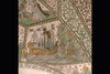 Dingtuna kyrka. Kalkmålning i korets valv. Sankt Olovs seglats. 
