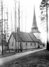 Bergviks kyrka från nordöst.