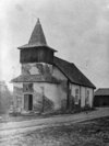 Oxbergs kapell från sydväst. Före restaureringen 1915