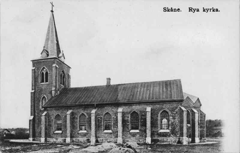Rya kyrka mot sydöst