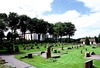 Den första av kyrkogårdens utvidgningar. 