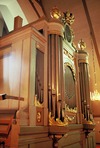 Orgeln, byggd av Peter Schiörlin 1783.