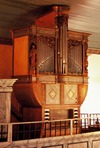 Den gamla orgeln från 1604. Sveriges äldsta spelbara orgel. 