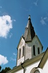 Skånings-Åsaka kyrka, tornet. Neg.nr 04/218:09.jpg