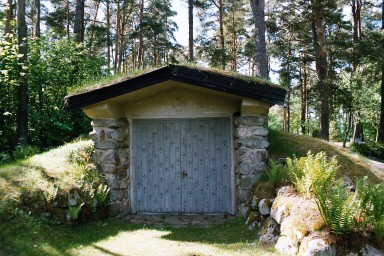 Bårhus på Vinköls kyrkogård. Neg.nr. 04/203:06.jpg.