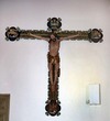 Dopplatsens krucifix, en kopia av ett medeltida original.