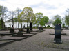 Gamleby kyrkogård, kv A mot nordväst.