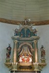 Altaruppsats i Tengene kyrka. Neg.nr. 04/100:22. JPG.