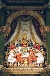 Altaruppsatsrelief i Tengene kyrka. Neg.nr. 04/100:21. JPG.