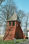 Klockstapel vid Ås kyrka. Neg.nr. 03/297:16. JPG.