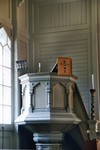 Predikstol i Naums kyrka. Neg.nr. 04/135:14. JPG.