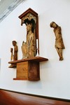 Medeltida träskulptur i Korsberga kyrka. Neg.nr. 03/233:09. JPG.