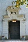 Västportal från 1906 på Acklinga kyrka. Neg.nr. 04/319:17. JPG. 