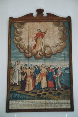 Altartavla av Anders Wetterlind i Acklinga kyrka. Neg.nr. 04/318:09. JPG.