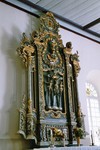 Altaruppsats av Jöns Lindberg i Daretorps kyrka. Neg.nr. 04/192:05. JPG.