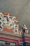 Detalj av altaruppsats av Jonas Ullberg i Hångsdala kyrka. Neg.nr. 04/312:20. JPG.