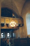 Orgelläktare i Hångsdala kyrka. Neg.nr. 04/312:09. JPG.