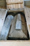 Gravkammare under koret i Suntaks gamla kyrka. Neg.nr. 04/307:06. JPG.