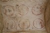 Dekorerat tunnvalv i koret på Suntaks gamla kyrka. Neg.nr. 04/308:21. JPG.