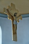 Krucifix från 1947 i  Varvs kyrka. Neg.nr. 04/320:02. JPG.