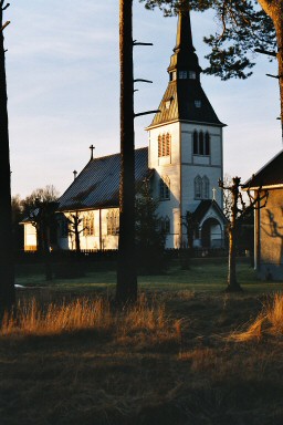 Valdshults kyrka, uppförd 1904-05 efter ritningar av Fritz Eckert. Neg.nr. B963_051:19. JPG. 