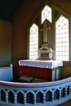 Altarpartiet i Valdshults kyrka. Neg.nr. B963_052:14. JPG.