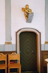 Sakristidörr från kor i Öreryds kyrka. Neg.nr. B963_050:06. JPG.