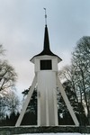 Klockstapel vid Angerdshestra kyrka. Neg.nr. B963_063:11. JPG. 