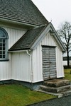 Vapenhus på Norra Unnaryds kyrka. Neg.nr. B963_056:06. JPG. 