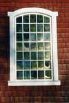 Långhusfönster från 1893 på Mulseryds kyrka. Neg.nr. B963_058:14. JPG. 