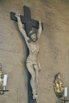 Krucifix från altaruppsats av Jonas Ullberg i Mulseryds kyrka. Neg.nr. B963_059:16. JPG.
