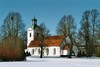 Landskyrkan och dess kyrkotomt. Neg.nr. B961_066:12. JPG. 