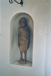Berga kyrka. Skulptur av  Johannes döparen från 1300-talet. Neg.nr 04/274:03.jpg