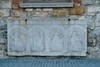 Antemensale från 1600-talet på fasaden av Björsäters kyrka. Neg.nr 04/287:21.jpg