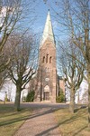 Alfshögs kyrka exteriör.