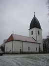 Östra Eds kyrka från nordöst.